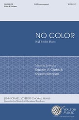 No Color SATB choral sheet music cover